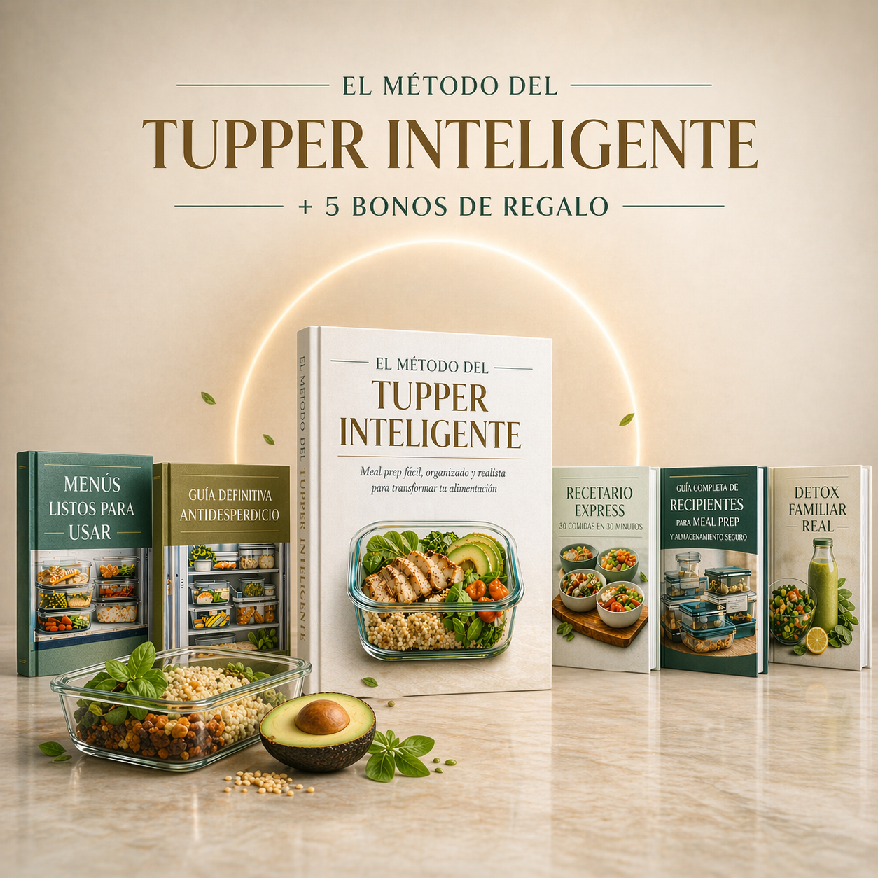 EL MÉTODO DEL TUPPER INTELIGENTE + 5 Bonos GRATIS (Pack Completo)