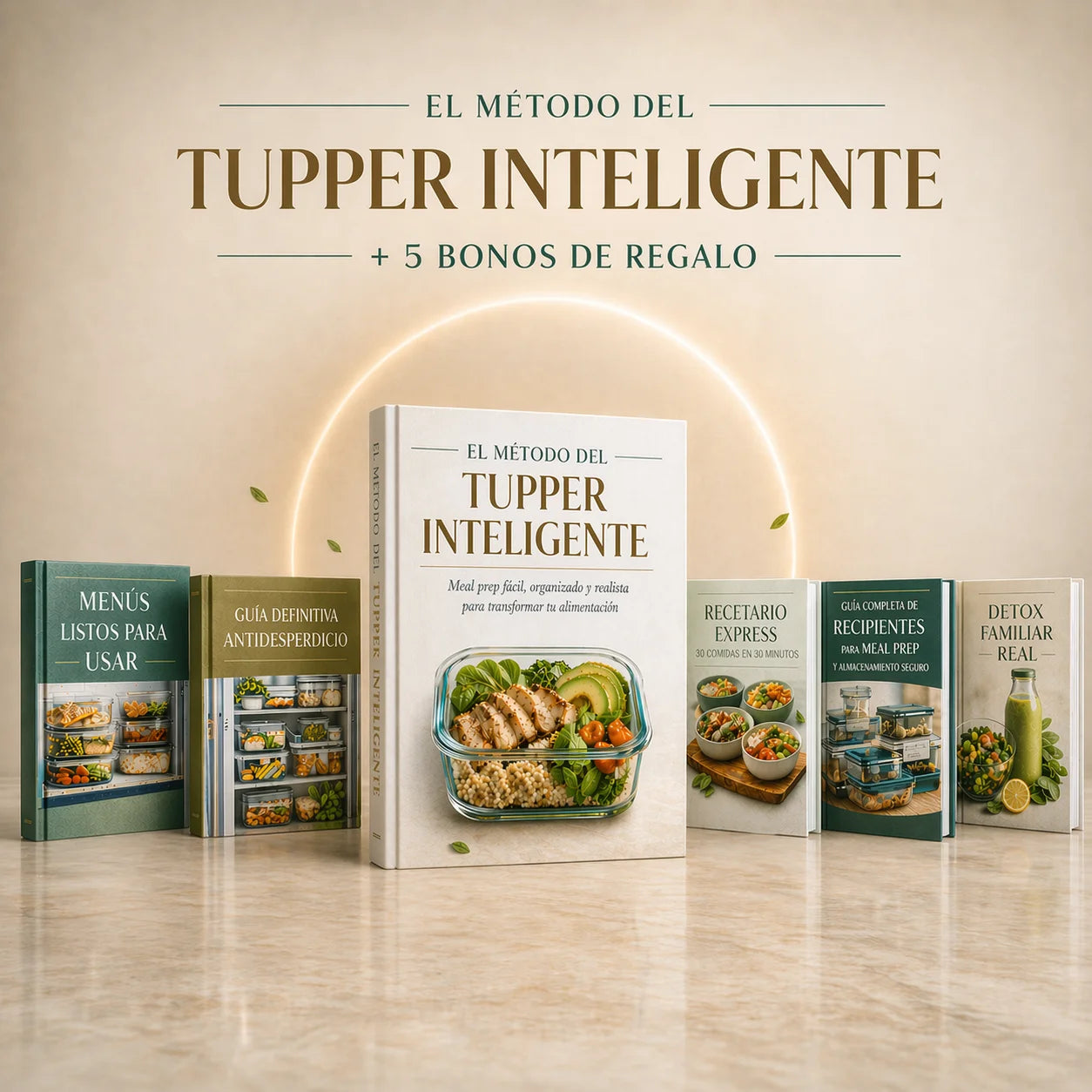 EL MÉTODO DEL TUPPER INTELIGENTE + 5 Bonos GRATIS (Pack Completo)